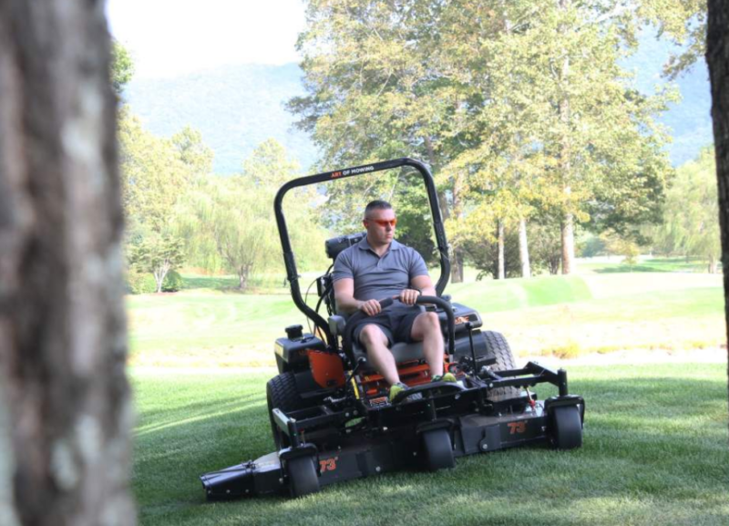 LASTEC WZ400 Zero -Turn Contour Rotorklippere - Image 5